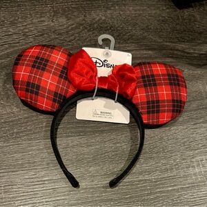 Disney Plaid Minnie Mouse Ears (Girls)